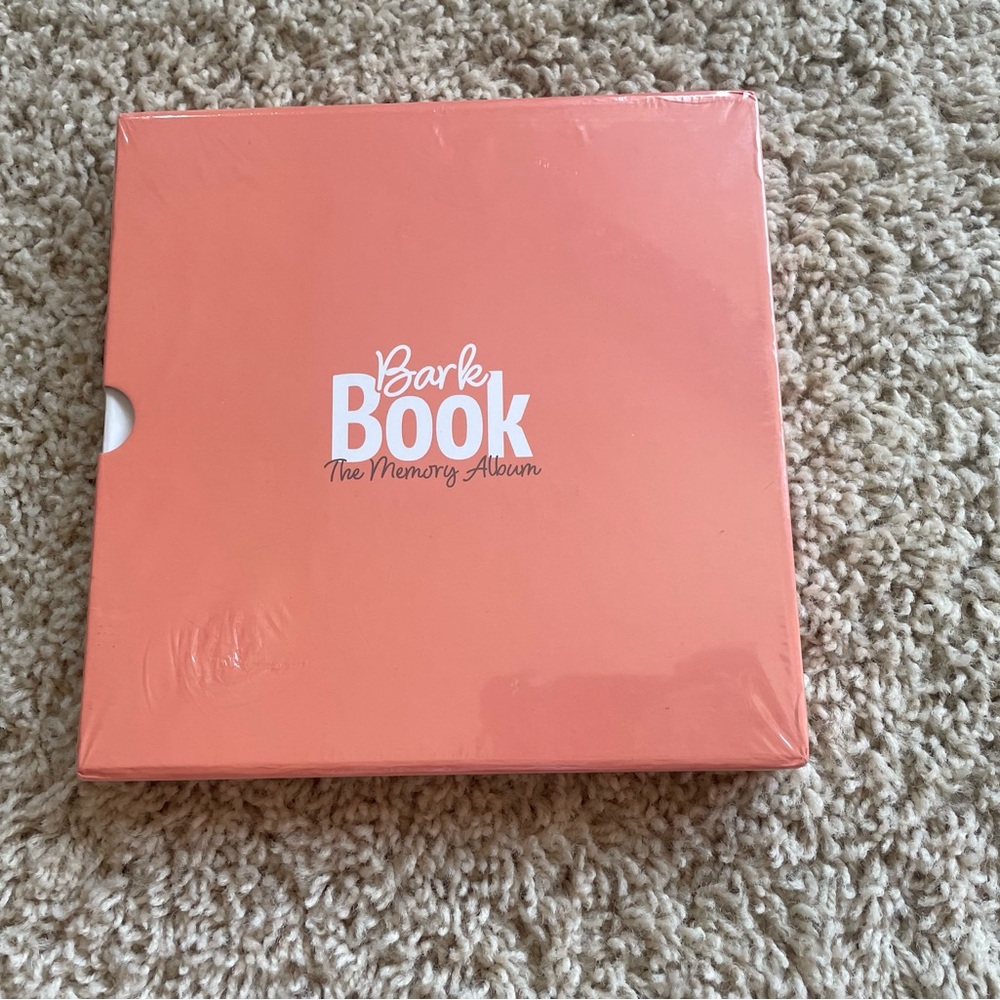 Orange Bark Book Memory Album